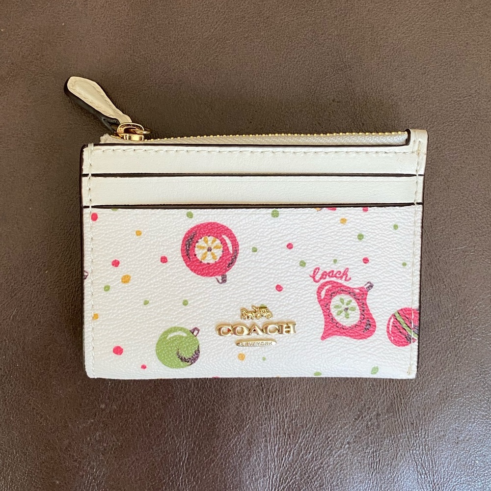 Coach Holiday Ornament Wallet/Coin Purse